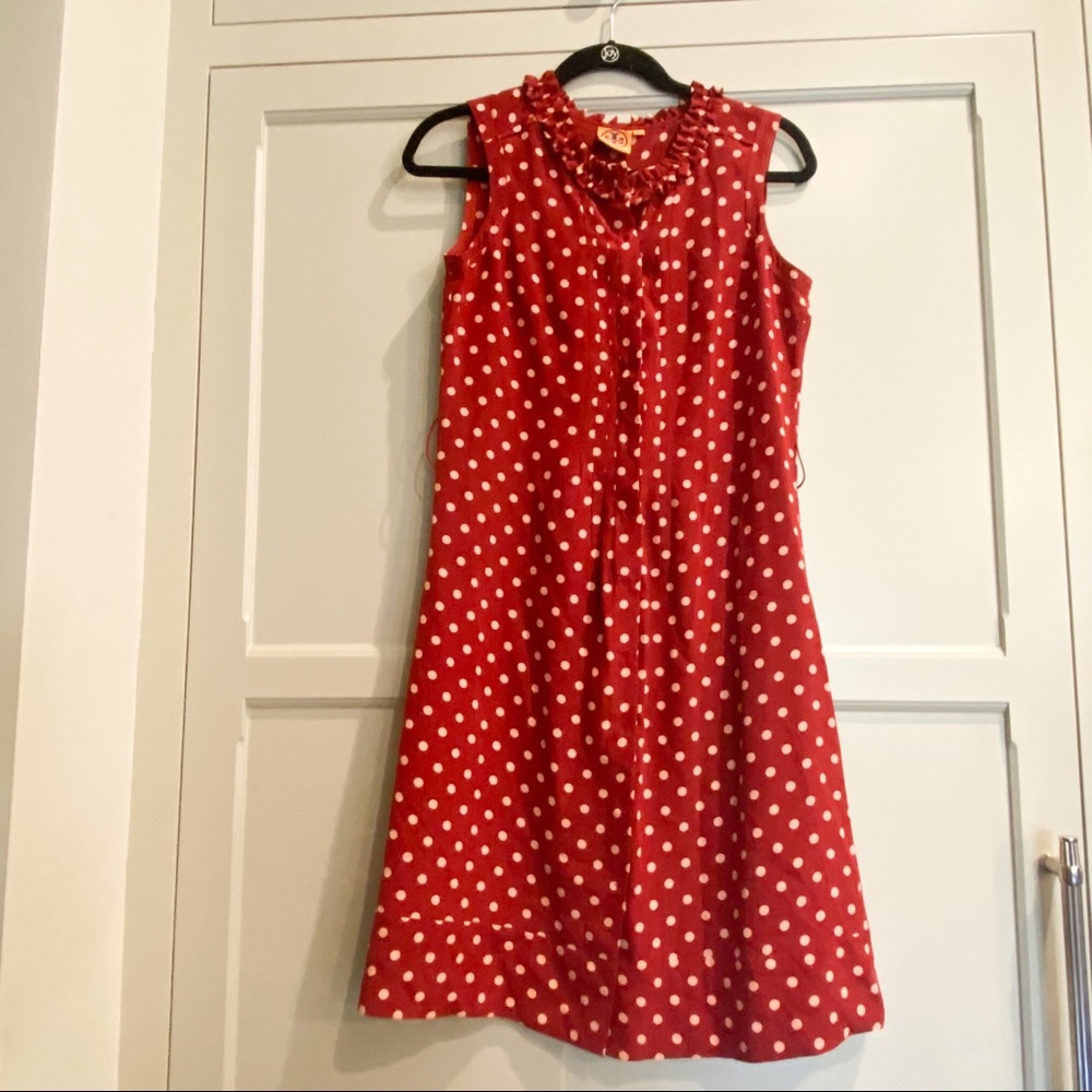 Tory Burch Polka Dot Slip Dress